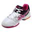 Asics Womens GEL-Rocket 7 Indoor Court Shoes - White/Magenta - thumbnail image 5