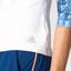 Adidas Womens Essex Long Sleeve Top - White/Mystery Blue - thumbnail image 6