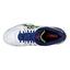 Asics Mens GEL-Task Indoor Court Shoes - White/Blue/Lime - thumbnail image 3