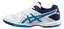 Asics Mens GEL-Task Indoor Court Shoes - White/Blue/Yellow - thumbnail image 5