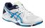 Asics Mens GEL-Task Indoor Court Shoes - White/Blue/Yellow - thumbnail image 1