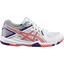 Asics Womens GEL-Task Indoor Court Shoes - White/Coral - thumbnail image 4