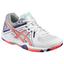 Asics Womens GEL-Task Indoor Court Shoes - White/Coral - thumbnail image 1