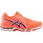 Asics Womens GEL-Netburner Ballistec Indoor Court Shoes - Coral - thumbnail image 4