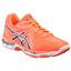 Asics Womens GEL-Netburner Ballistec Indoor Court Shoes - Coral - thumbnail image 1