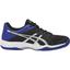 Asics Mens GEL-Tactic 2 Indoor Shoes - Black/Blue - thumbnail image 1