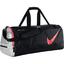 Nike Court Tech Duffel Bag - Black/Silver - thumbnail image 1