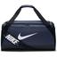Nike Brasilia Medium Training Duffel Bag - Midnight Navy/Black/White - thumbnail image 1