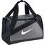 Nike Brasilia Extra Small Training Duffel Bag - Flint Grey/Black - thumbnail image 1