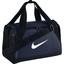 Nike Brasilia Extra Small Training Duffel Bag - Midnight Navy/Black - thumbnail image 1