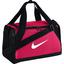 Nike Brasilia Extra Small Training Duffel Bag - Pink/Black - thumbnail image 1