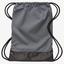 Nike Brasilia Gym Sack - Grey/White - thumbnail image 2