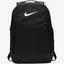 Nike Brasilia Medium Backpack - Black - thumbnail image 1