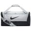 Nike Brasilia Medium Duffel Bag - Light Grey - thumbnail image 1