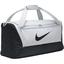 Nike Brasilia Medium Duffel Bag - Light Grey - thumbnail image 2