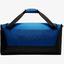 Nike Brasilia Medium Duffel Bag - Blue/White - thumbnail image 3