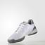 Adidas Kids Barricade Tennis Shoes - White/Grey - thumbnail image 4