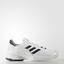 Adidas Mens Barricade 2017 Tennis Shoes - White/Grey - thumbnail image 1