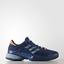 Adidas Mens Barricade 2017 Tennis Shoes - Mystery Blue - thumbnail image 1