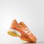 Adidas Mens Barricade Boost Tennis Shoes - Glow Orange/White - thumbnail image 5