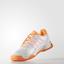 Adidas Mens Barricade Club (2017) Tennis Shoes - White/Solar Gold - thumbnail image 4