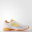 Adidas Mens Barricade Club (2017) Tennis Shoes - White/Solar Gold - thumbnail image 1
