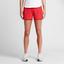 Nike Womens Baseline Tennis Shorts - Light Crimson Red - thumbnail image 3