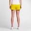Nike Womens Baseline Tennis Shorts - Opti Yellow - thumbnail image 6