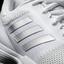 Adidas Womens Barricade Club 2017 Tennis Shoes - White/Silver - thumbnail image 6