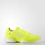 Adidas Womens SMC Barricade Boost 2017 Tennis Shoes - Yellow - thumbnail image 1