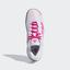 Adidas Kids Adizero Club Tennis Shoes - White/Pink - thumbnail image 2