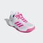 Adidas Kids Adizero Club Tennis Shoes - White/Pink - thumbnail image 4