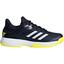 Adidas Kids Adizero Club Tennis Shoes - Legend Ink/White/Yellow - thumbnail image 1