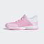 Adidas Kids Adizero Club Tennis Shoes - Pink/White - thumbnail image 6