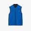 Lacoste Mens Sport Padded And Reversible Vest Jacket - Black/Blue - thumbnail image 2