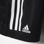 Adidas Boys Club Shorts - Black/White - thumbnail image 4