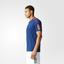Adidas Mens Barricade Tee - Blue/Orange - thumbnail image 4
