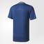 Adidas Mens Barricade Tee - Blue/Orange - thumbnail image 2