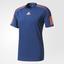 Adidas Mens Barricade Tee - Blue/Orange - thumbnail image 1