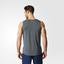 Adidas Mens Prime Tank Top - Dark Heather Grey - thumbnail image 5