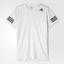 Adidas Mens FreeLift Climacool Training Tee - White - thumbnail image 1