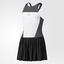 Adidas Girls Stella McCartney Dress - Black/White - thumbnail image 1