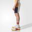 Adidas Mens New York ColourBlock Shorts - Chalk White/Multi-Colour - thumbnail image 4