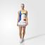 Adidas Womens New York Colourblock Tank Top - Chalk White/Multi-Colour - thumbnail image 4