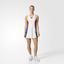 Adidas Womens New York Colourblock Dress - Chalk White/Multi-Colour - thumbnail image 1