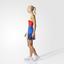 Adidas Womens New York Colourblock Dress - Chalk White/Multi-Colour - thumbnail image 2