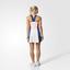 Adidas Womens New York Colourblock Dress - Chalk White/Multi-Colour - thumbnail image 3
