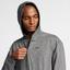 Nike Mens Yoga Full-Zip Hoodie - Black/Heather - thumbnail image 4