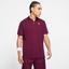 Nike Mens Slim Fit Polo - Bordeaux - thumbnail image 1