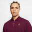 Nike Mens Slim Fit Polo - Bordeaux - thumbnail image 4